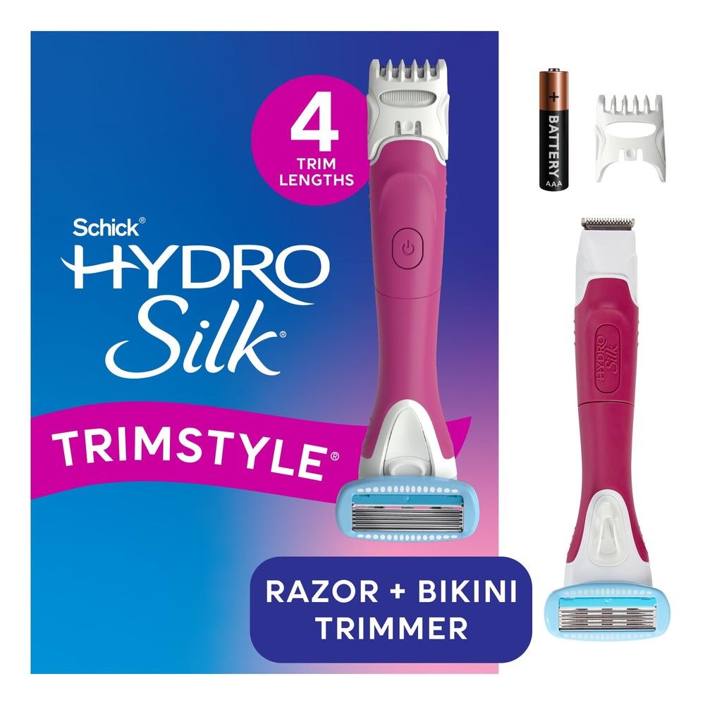 

5-Blade Women s Razor Waterproof Bikini Trimmer with Hydrating Serum Adjustable Comb and 1 Blade Refill Smooth Shaving United States