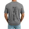 Men’s V Neck Short Sleeve T Shirt with 1776 Print Casual Loose Fit Top with Chest Pocket Suitable for Everyday Wear