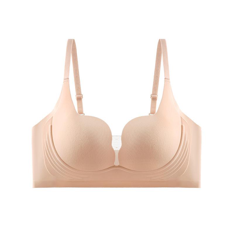 

dy cloud seamless underwear small breasts gather and show a large lifting piece soft support beautiful back support bra XL 38/85ABC