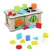 Montessori Color Shape Sorting Box Wooden Toys Color Shape Sorting Toy Preschool Early Learning Educational Toys Gifts for Kids
