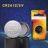 High Energy 3V CR2412 Lithium Batteries Button Cell Battery Ensures Long Shelf Life And Consistent Performances