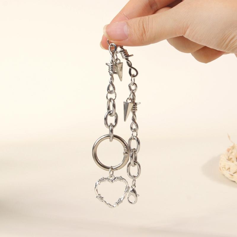 Punk Shoe Chains Detachable Metal Shoe Chain Charm Footwear Decoration Accessories For Sneakers Boot Embellishment