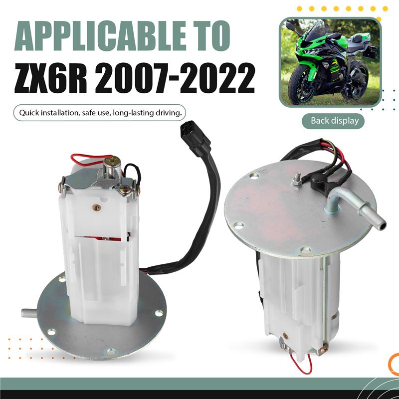 L10A Fuel Pump Assembly 49040-0023 New For Kawasaki Ninja ZX6R ZX600R ZX636 ZX636E 2007-  Model Years