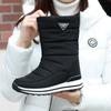 2026Winter New Women Boots Fashion Mid-calf Cotton Shoes Thickened Velvet Snow Boot Non-slip Platform Boots Botas Invierno Mujer