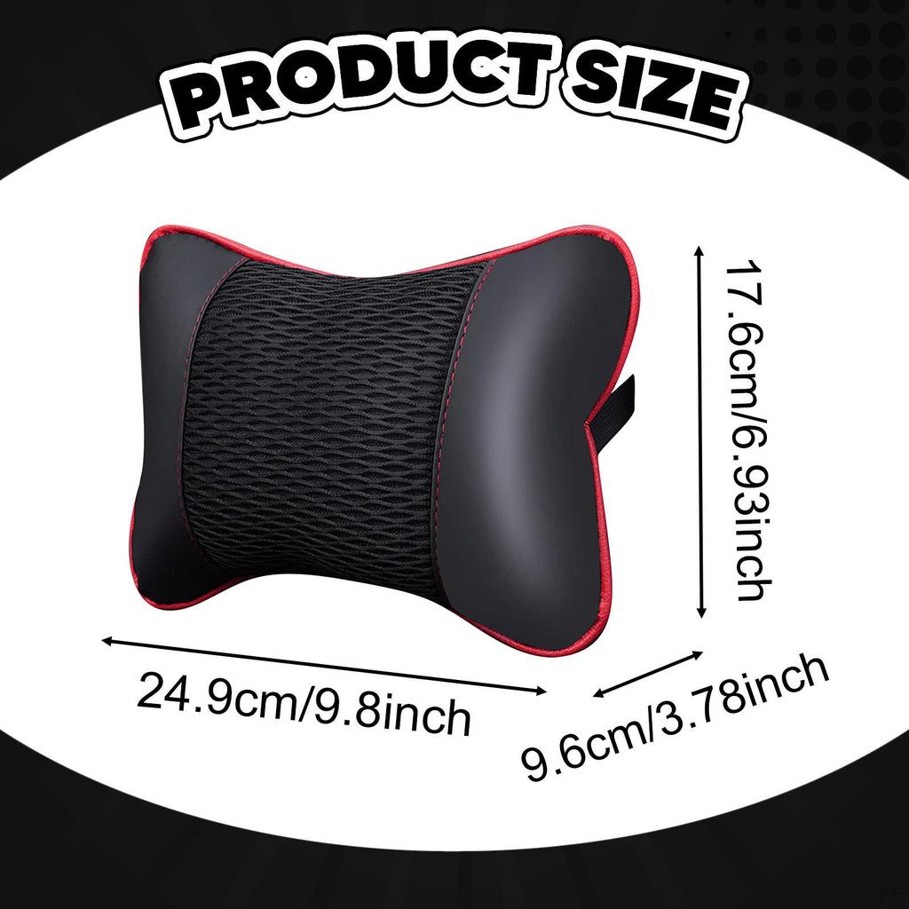 Pernă de tetieră auto pentru susținerea gâtului în timpul călătoriei