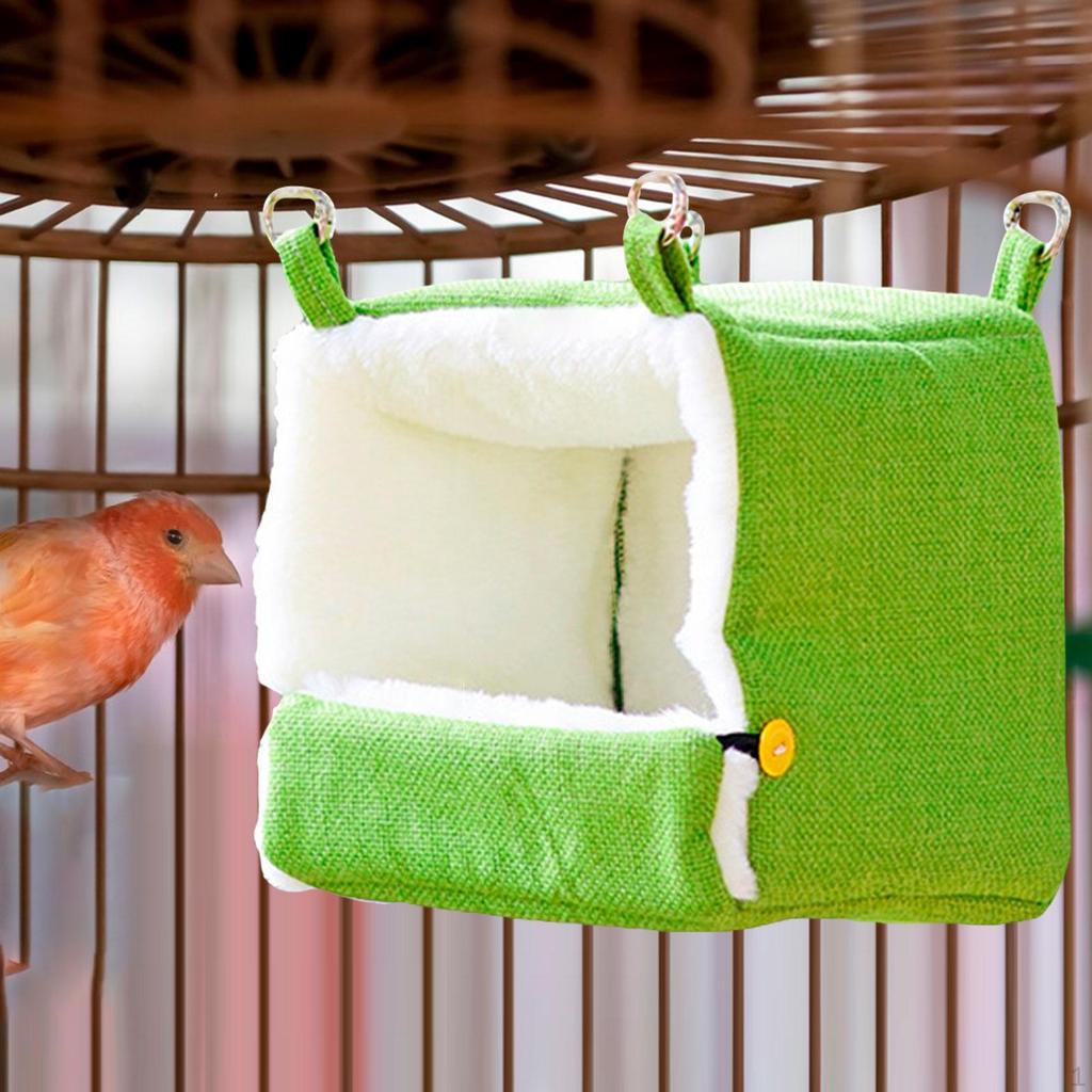 Vogelheiznest Verstellbares Käfigzubehör Winddichter Unterschlupf mit Heizung für Aras