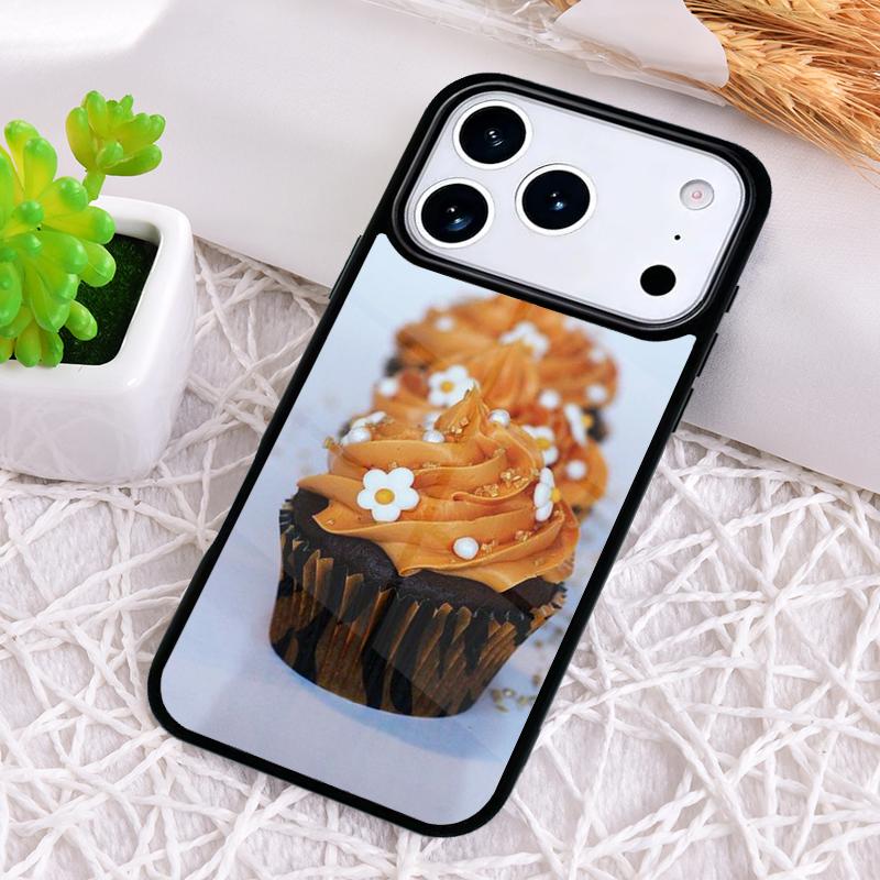 Cake Art Fancy Desert Phone Case for iPhone 17 Air 16 15 11 12 14 13 Pro Max Shockproof Cover