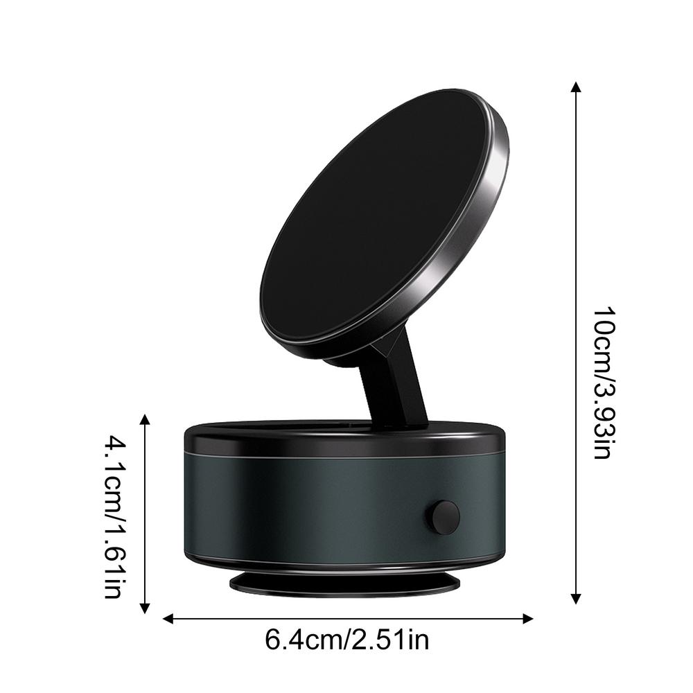 Magnetic Cell Phone Holder Dashboard Magnetic Car Phone Mount 360 Degree Windshield Vacuum Suction Phone Mount Magnetic Suction