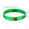 10Pcs/set Soft Elastic 2026 Sports Event Fan Bracelets Showcasing International Team Color Great For Collector
