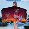Action Game The Binding Of Isaac Microfiber Printed Beach Towel Mountain Climbing Beach Swimming Running Absorbent Soft Towel