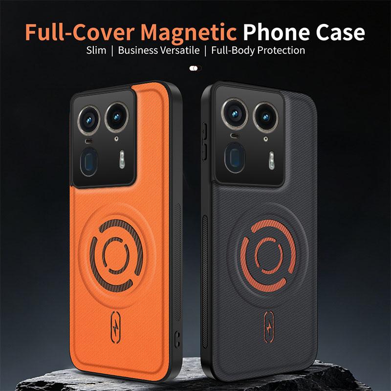 For Motorola Edge 50 Ultra Case Edge 50 Ultra Cover Phone Case Luxury Magnetic Silicone ShockProof Protective Back Cover Coque