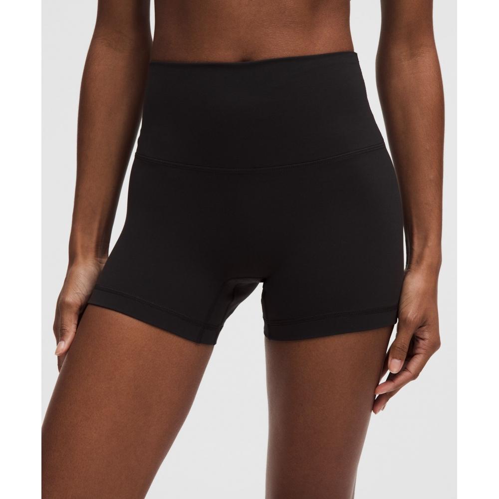 LULULEMON Align No Line™ High-Rise Shorts 4-Inch Blk