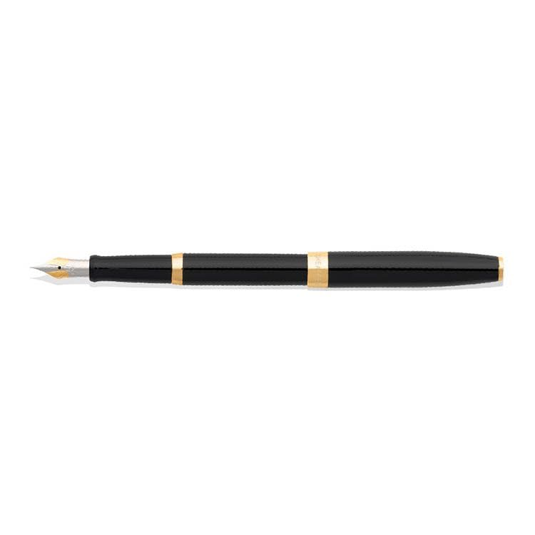 Sheaffer Fluted Gold Tone Cap and Ballpoint Pen Sagaris, Barrel, (e2947451)