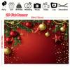 Christmas 2D flat banner  set of 1  New Year party themed photography background cloth