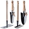 KADAX 4-in-1 Garden Tool Set Trowel Hoe Rake Claws for Soil