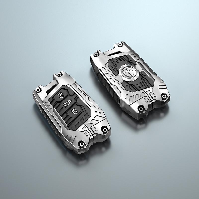 Car Key Case for Volkswagen Sagitar, Passat, and Lavida - Protective Shell and Buckle