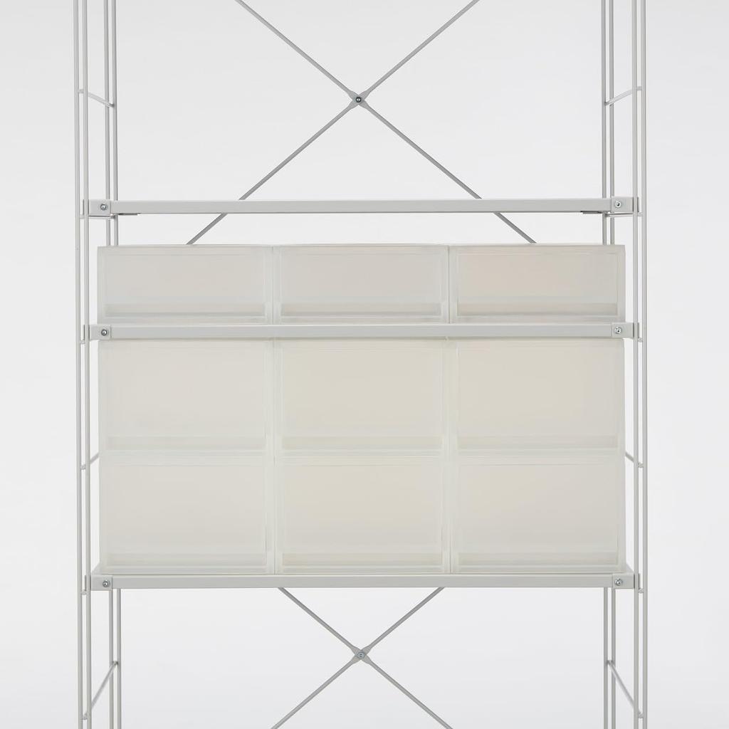 MUJI Polypropylene Small Item Storage 83831783 Case, Medium,