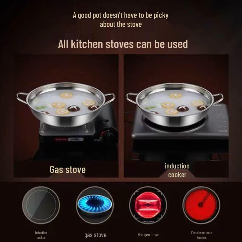 Shu Zhi Thickened Stainless Steel Hot Pot