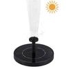 Solar Fountain Pump Kit Solar Powered Bird Bath Fountain with 6 Spray Nozzles Floating Solar Fountain Pump for Pond Pool Bird Bath