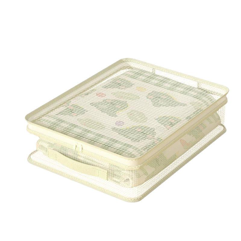 Bolsa de almacenamiento para edredones y ropa, organizador transparente para armario, 4 piezas