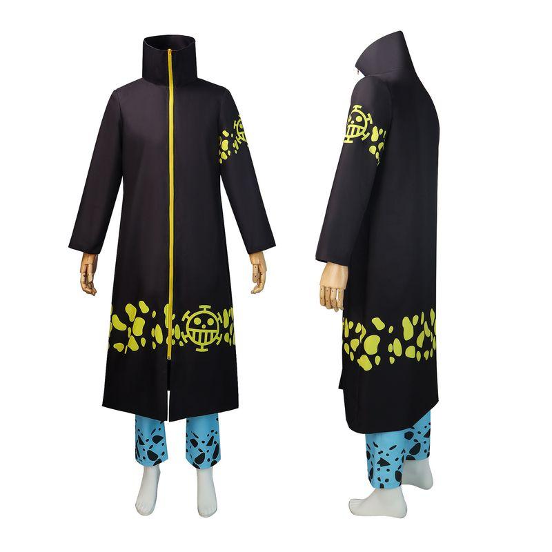 One Piece Trafalgar Law Cosplay Costume Trafalgar Law Cosplay Clothing Cross-Border Supply Factory