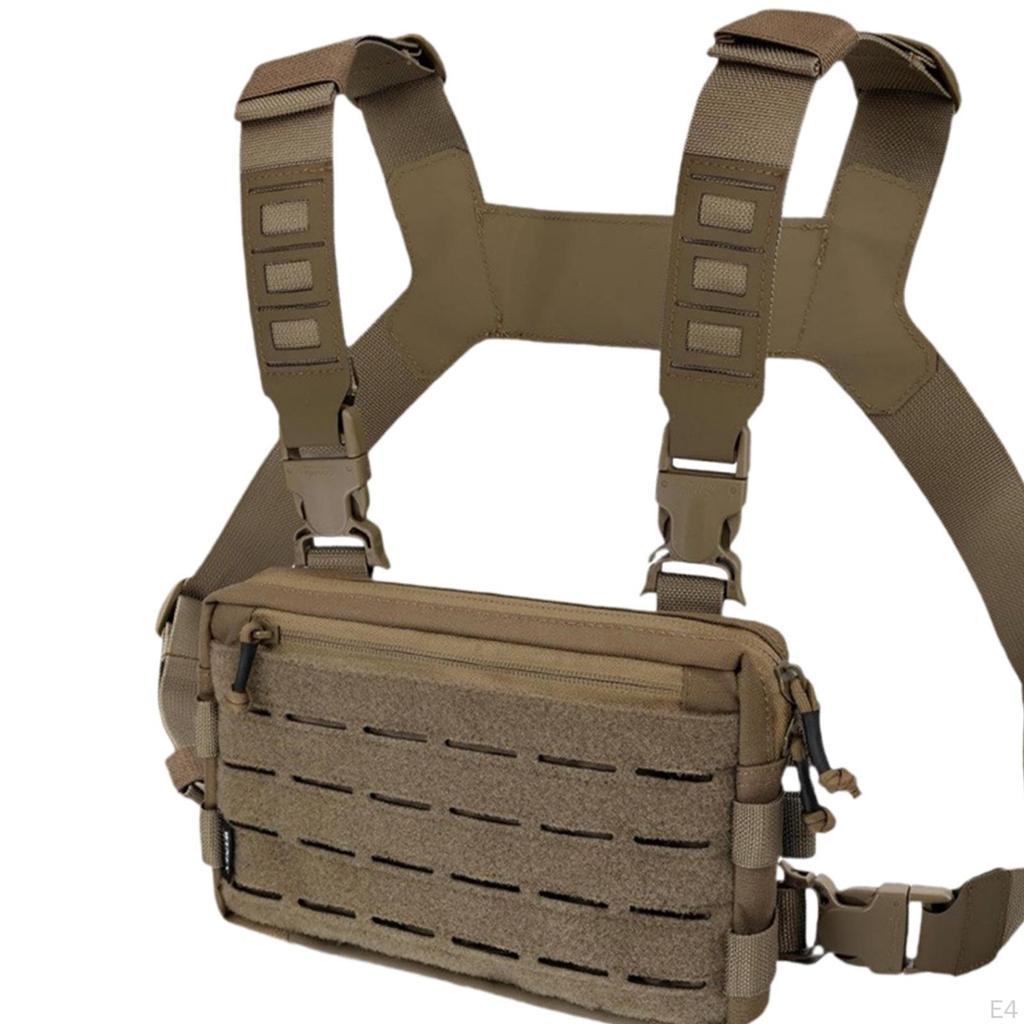 Chest Pack Utility Waterproof Pouch for Workout Cycling Rock Climbing