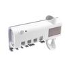 Solarenergie UV-Licht Zahnbürstensterilisator Zahnbürstenhalter Automatische Zahnpastapresse Spender