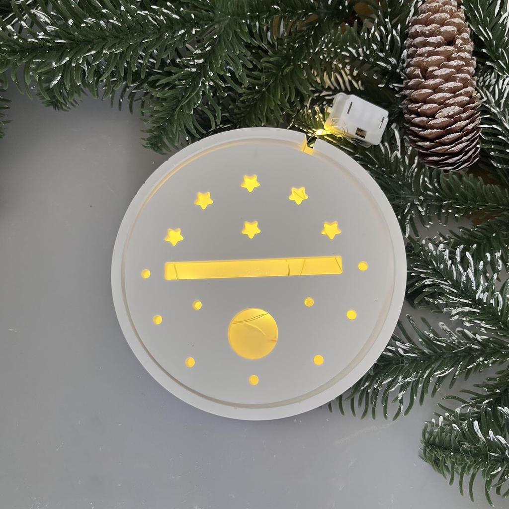 Round Socket Candlestick Holder Silicone Mould Candle Insert Holder Resin Mould Holiday Ambient Lights Mold Festival Home Decor