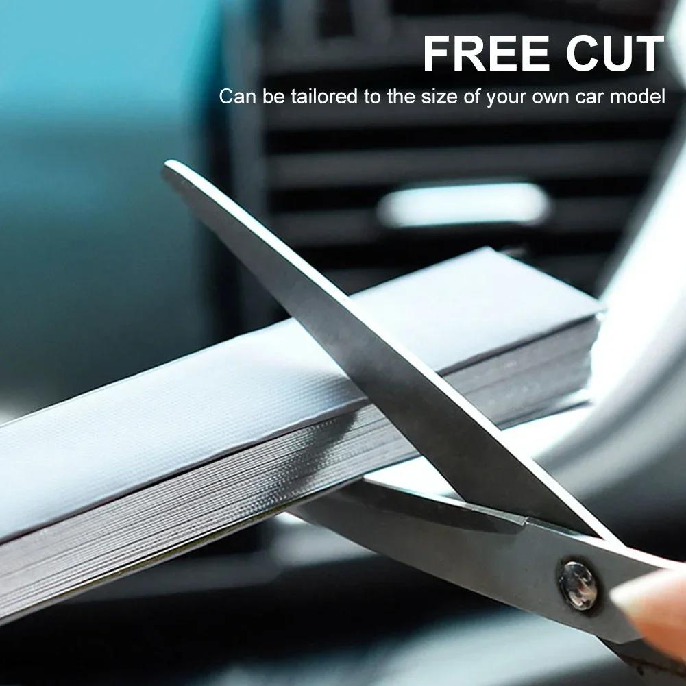Retractable 46Cm Car Sunshade Universal Front Rear Windshield Shade Cover Summer Windshield Curtain Sun Protection