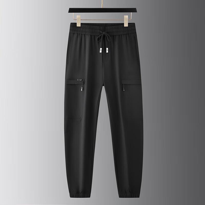 

Dibenze Men s Plus Size Casual Slimming Jogger Pants 5XL