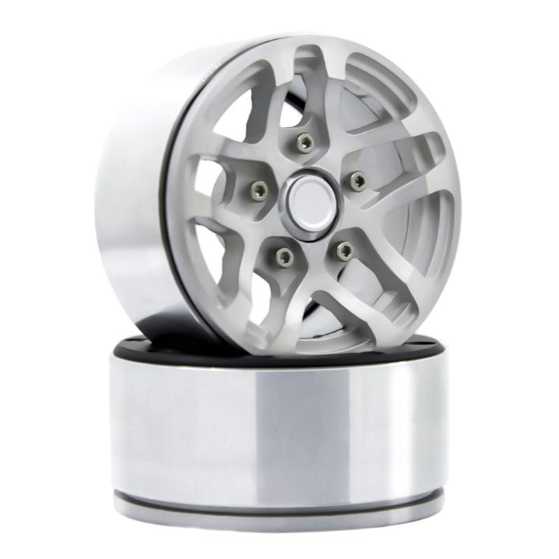 Alluminum Alloy Lock Tire Hub Wheels Model Metal Made Wheel Hub for:TRX4 SCX10 for Car Toy 1/10 Crawler Car