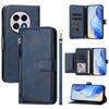 Luxus Riemen Reißverschluss Leder Geldbörse Handyhülle mit Kartenhalter für OnePlus 15 13T 13R 13S 13 12 12R 11 11R 10 Pro 9R 9 Pro 9 8T