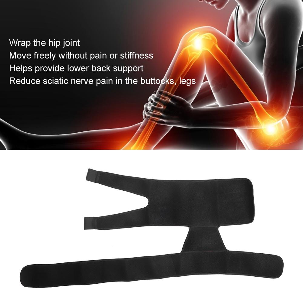 Adjustable Compression Brace Groin Support Wrap Hip Joint Support Pain Relief