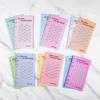 Cross-Border Exclusive 6-Hole A6 Envelope 52-Week & 30-Day Savings Challenge Planner