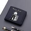 Attack on Titan Canvas Wallet Men Short Folding Purse Japanese Anime Card Holder Coin Case Fashion Wings of Freedom Wallets Gift