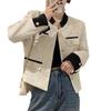 French Small Fragrant Jacket for Women's New Year, Korean Autumn and Winter High-end Celebrity Small Short Top