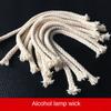 1M Alcohol Lamp Cotton Wick Pure Cotton Resistant To Burning for Kerosene Lamp Torch Oil Wine Bottle Laboratory Alcohol Wick