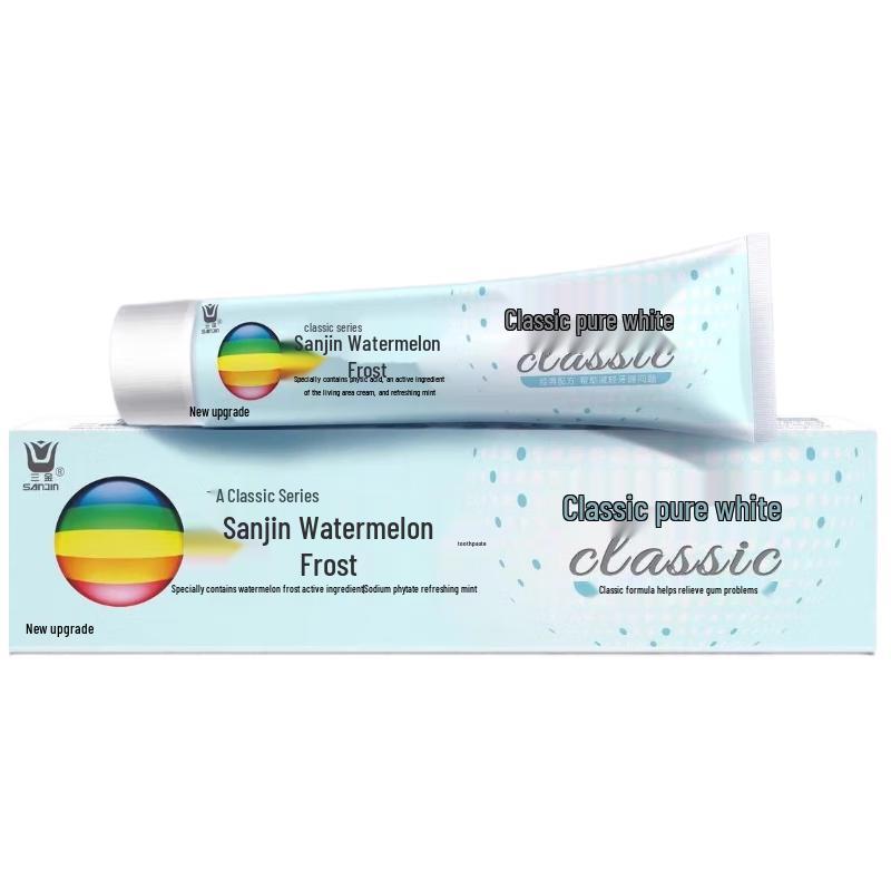 San Jin Watermelon Frost Classic Whitening Toothpaste