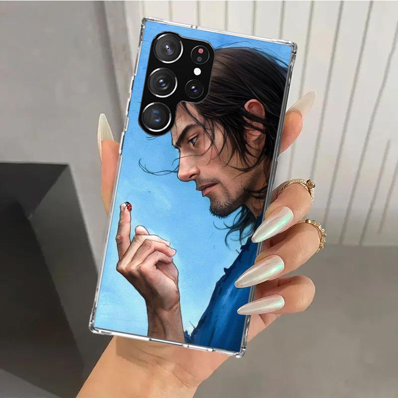 Anime Vagabond Samurai Phone Case for Samsung Galaxy S26 S24 S23 Ultra S25 Edge S22 S21 Plus S20 FE + Soft Print Shell Funda Gal