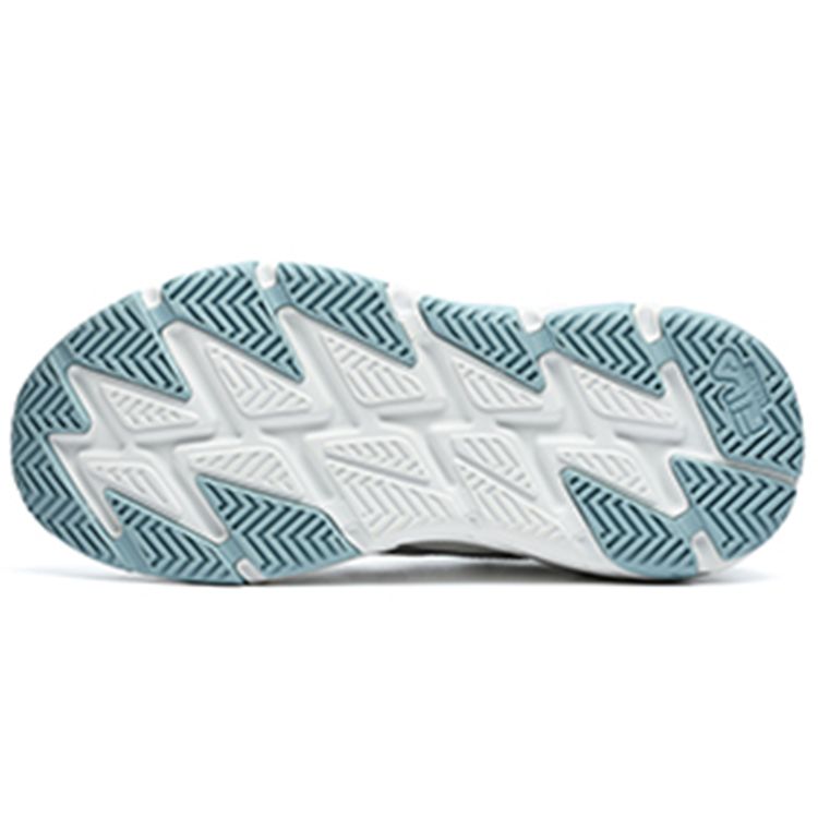 Fila Wave Series Fabric Synthetic Leather Casual Trend Sports Low-Top Lifestyle Shoes Women Sneaker White F12W226112FBA