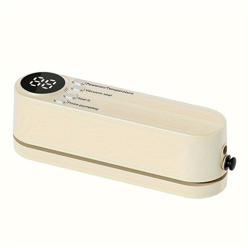 

Mini Wireless Automatic Vacuum Sealing Machine Portable USB Charging Vacuum Sealer for Kitchen Outdoor Picnic Food Preservation