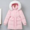 Fashion Winter Coats Woman Long Parkas Hooded Faux Fur Collar Thick Warm Women's Jackets