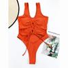Frauen Ein Stück Badeanzug Push-Up Brasilianische Weibliche Bademode Bandage Monokini Sexy Badeanzug Bademode Schwimmen