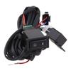Auto Body Parts for DC 12V 40A Fog Light Wiring Harness with Button Fog L