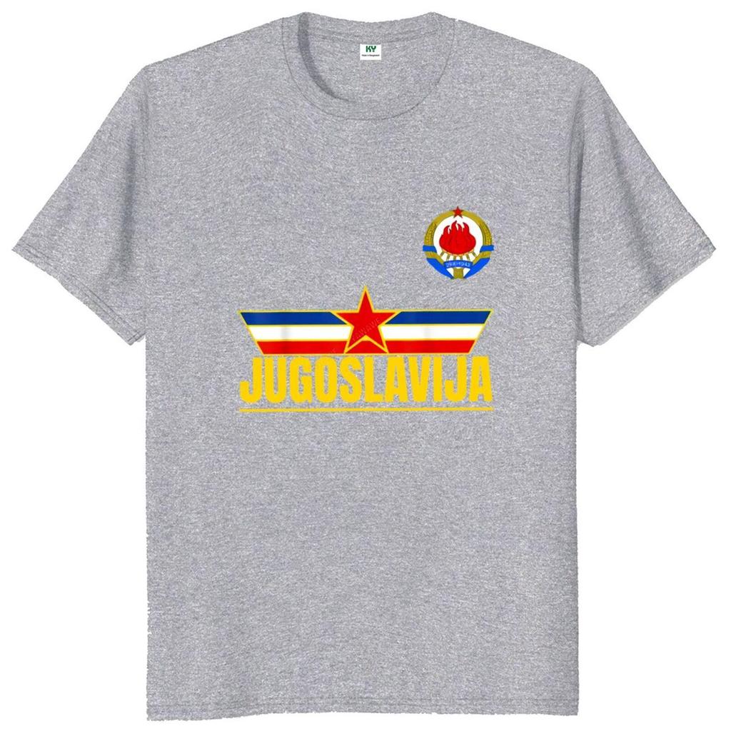 Mens Teeshirt Jugoslavija Zastava Yugoslavia Nationa Tshirt Jugoslavija Lovers Gift Vintage Tops Casual Cotton Unisex T Shirt