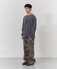 Tonilolenseu Pigment Graphic Long Sleeve Charcoal