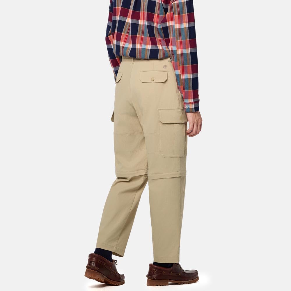 Timberland TOKYO DESIGN COLLECTIVE 2-Way Cargo Pants, Unisex, Size 36, EUCALYPTUS, TB0A6J7S1521