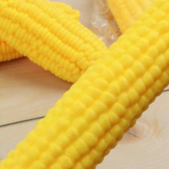 Simulated Corn Squeeze Toy Realistic Fake Corn Stress Relief Toy Office Desk Stretchy TPR Corn Fidget Toy Party Favors