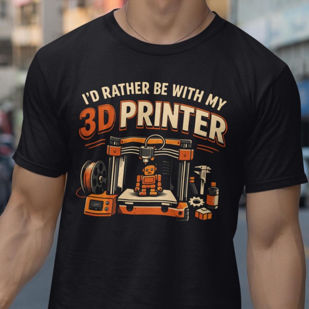 3d Printer T-shirt Funny Gift for Maker, 3d Printing Shirt, Hobby Geek Tee