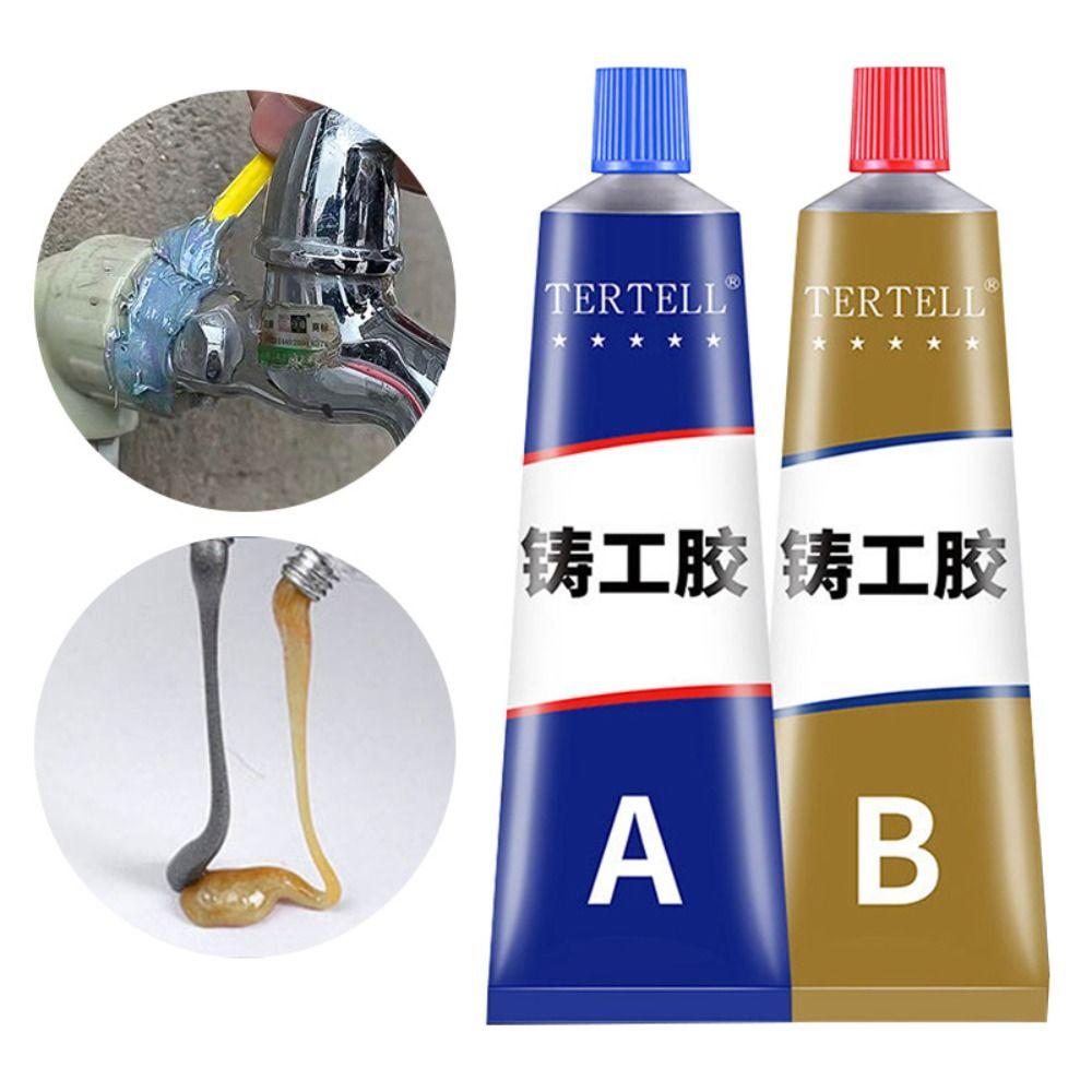 Drying Repairing Adhesive Liquid Metal Welding Filler Metal Repair Glue High Temperature AB Glue
